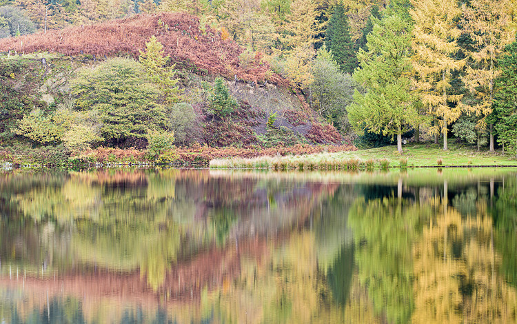 Reflections in Trentabank Reservoir (4) - The Langley Reservoirs