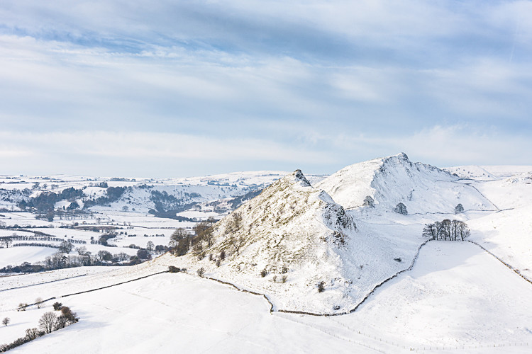 Parkhouse Hill and Chrome Hill from Hitter Hill (4) - Parkhouse and Chrome Hills