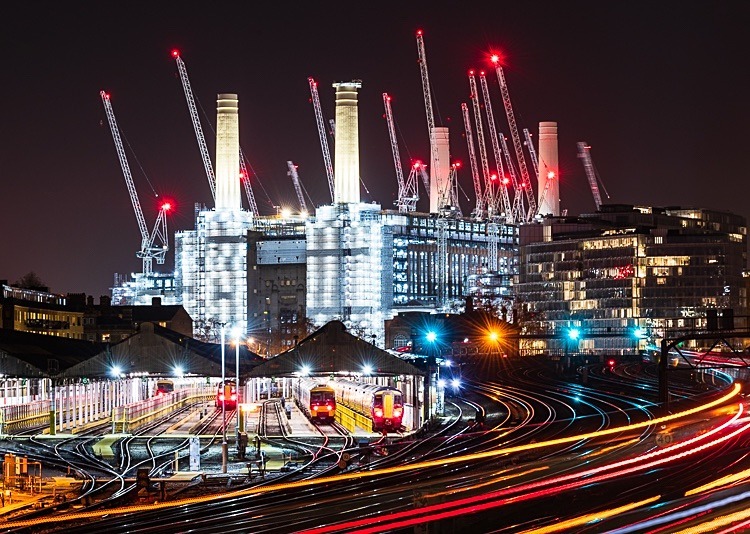Battersea Power Station from Ebury Bridge (3) - Other locations