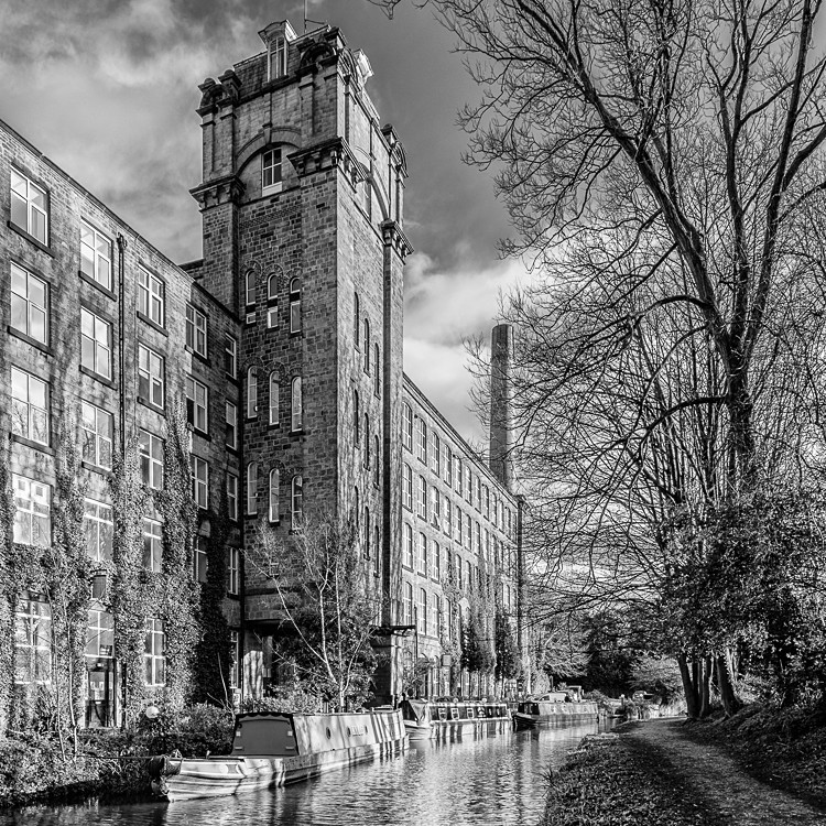 Clarence Mill, Bollington (1) - Macclesfield Mills