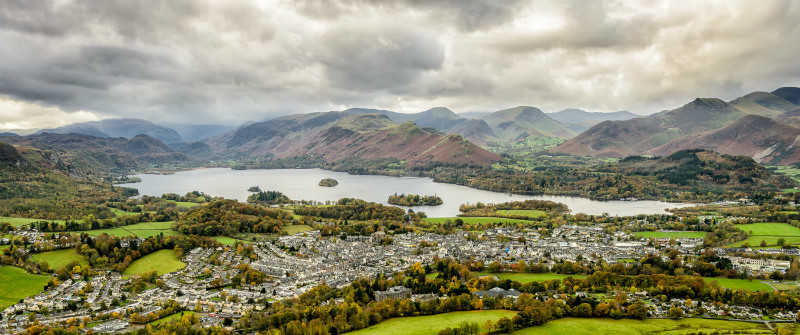 Keswick from Latrigg - The Lake District