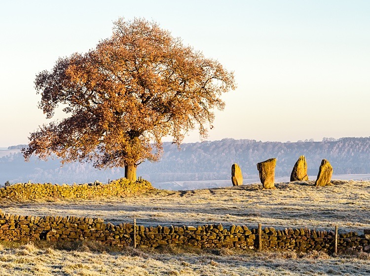 Nine Stones Close near Alport - Peak District