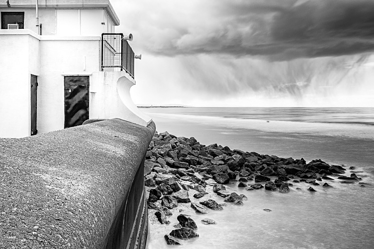 Approaching storm, New Brighton (1) - Merseyside