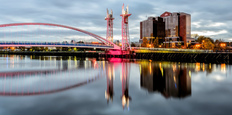 Millennium Footbridge (2) - Salford Quays