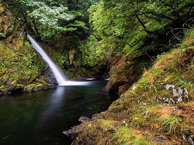 Waterfall, Llanberis (1)