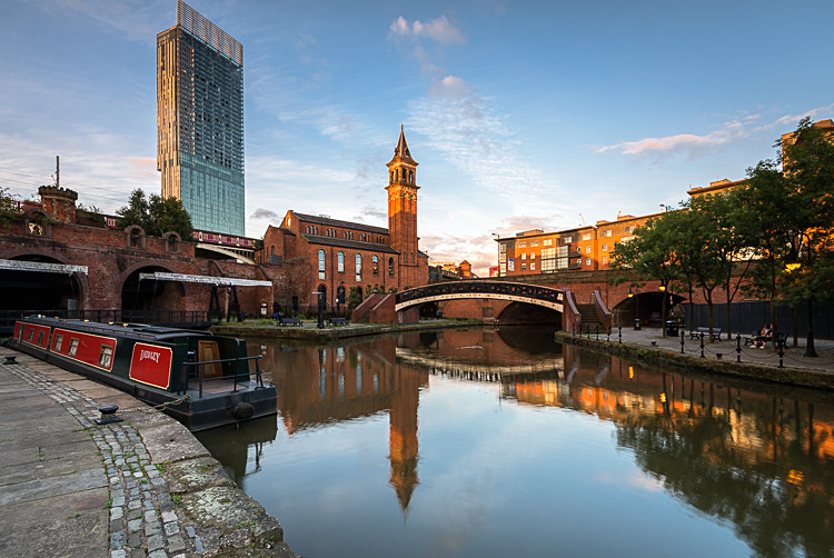The Hilton and Congregational Chapel, Castlefield (2) - Manchester