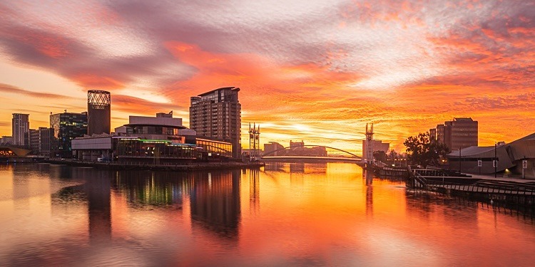 Sunrise at Salford Quays (2) - Salford Quays