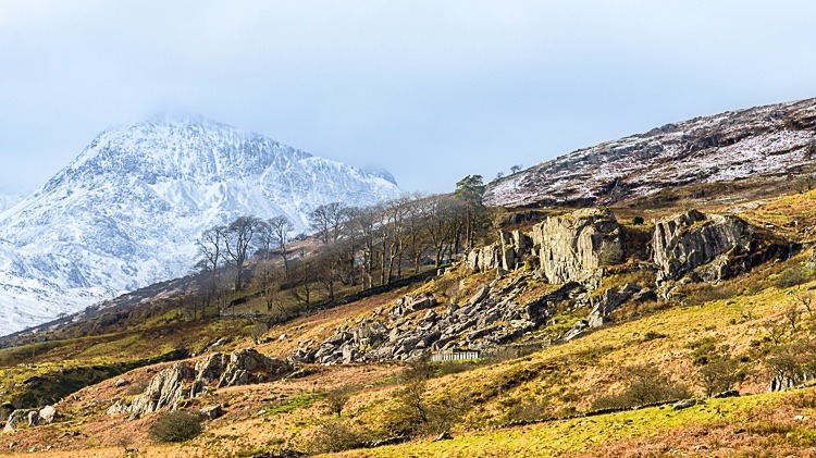 Towards Snowdon from Llyn Mymbyr (6) - Wales
