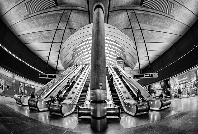 Canary Wharf tube station (7) - Underground/DLR