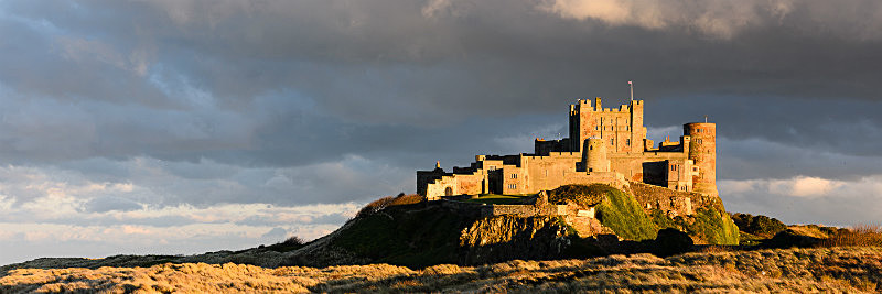 Sunset at Bamburgh (1) - Northumberland