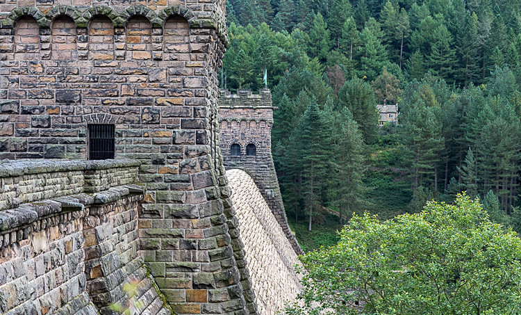 Towers at Derwent Reservoir (1) - Derwent Reservoir