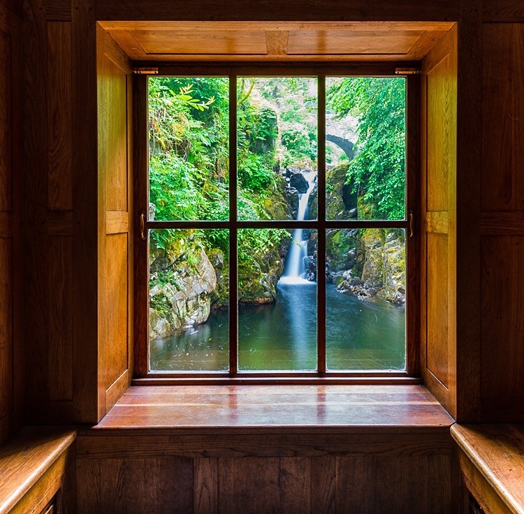 The Grot, Rydal Hall (2) - The Lake District
