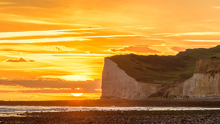 Seaford Head Sunset - Sussex