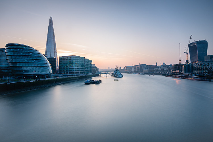 The Shard from Tower Bridge (7) - The Shard