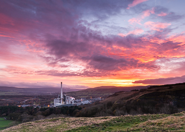 Cement Works, Castleton (1) - Around Castleton