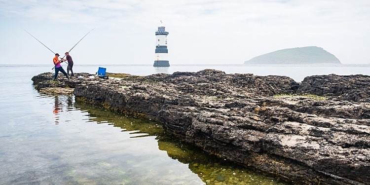 Fishermen, Penmon Point, Anglesey - Wales