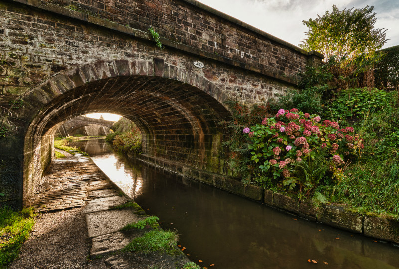 Bridge 40 on the Macclesfield Canal by photographer Mark Helliwell