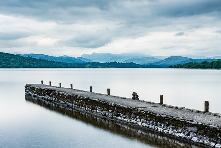 Jetty on Windermere (1) - The Lake District