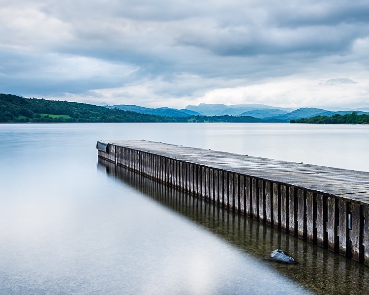 Jetty on Windermere (2) - The Lake District