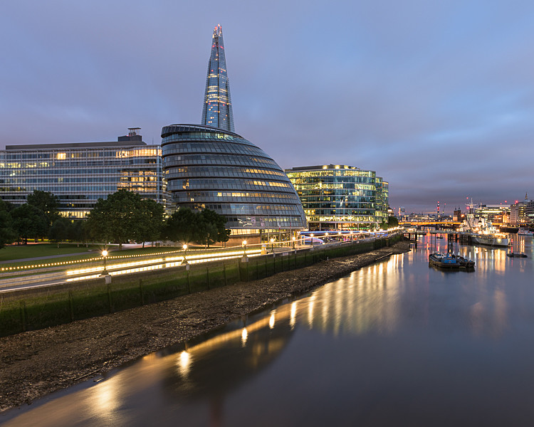 The Shard from Tower Bridge (2) - The Shard