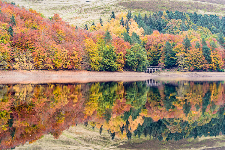 Reflections, Derwent Reservoir - Derwent Reservoir