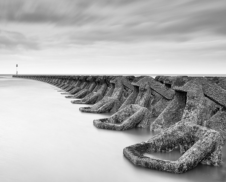 Sea defences, New Brighton (4) - Merseyside