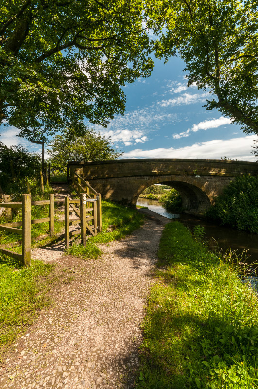 Bridge 8 on the Macclesfield Canal by photographer Mark Helliwell