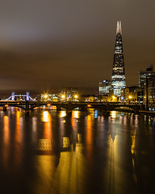 The Shard from the Millennium Footbridge (4) - The Shard