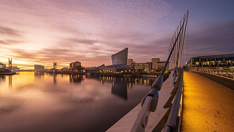 Sunrise at Salford Quays (1) - Salford Quays