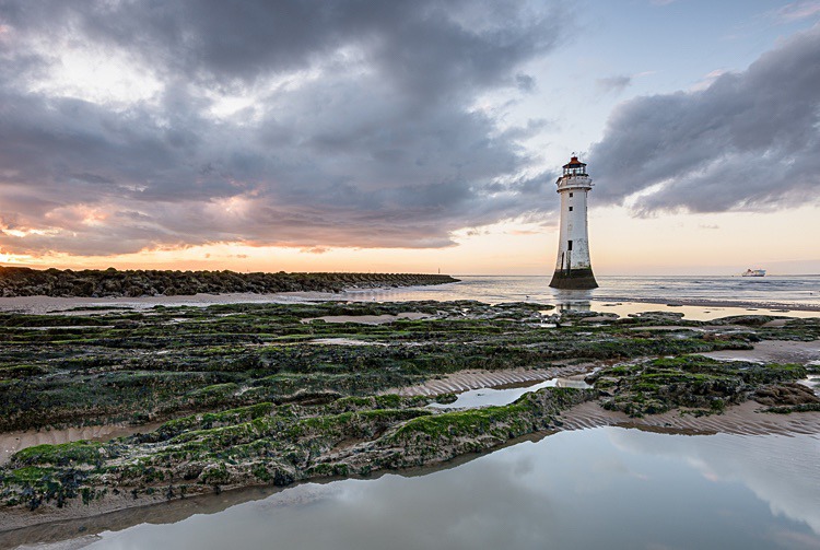 Sunset at Perch Rock Lighthouse (6) - Merseyside