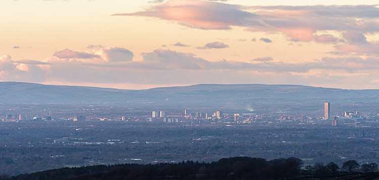 Manchester from Rainow (1) - Manchester