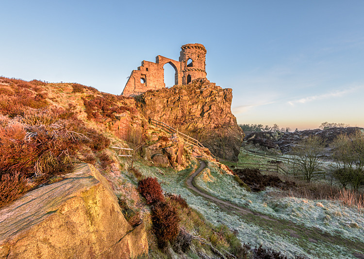 First light on Mow Cop (1) - Other Cheshire Locations