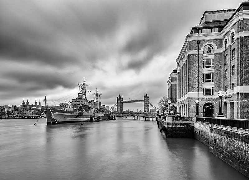HMS Belfast and Tower Bridge (1) - Tower Bridge