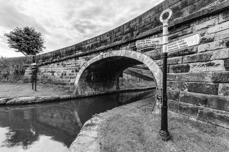 Bridge 1 on the Macclesfield Canal by photographer Mark Helliwell