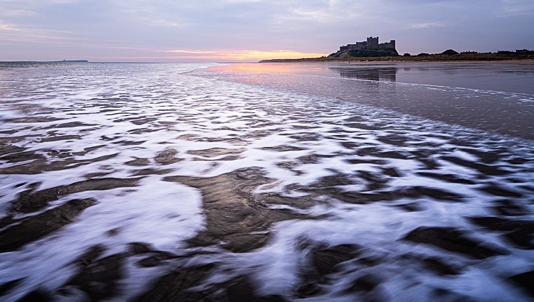 Sunrise at Bamburgh (6) - Northumberland