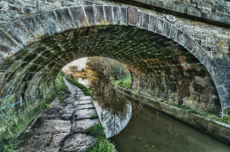 Bridge 36 on the Macclesfield Canal by photographer Mark Helliwell