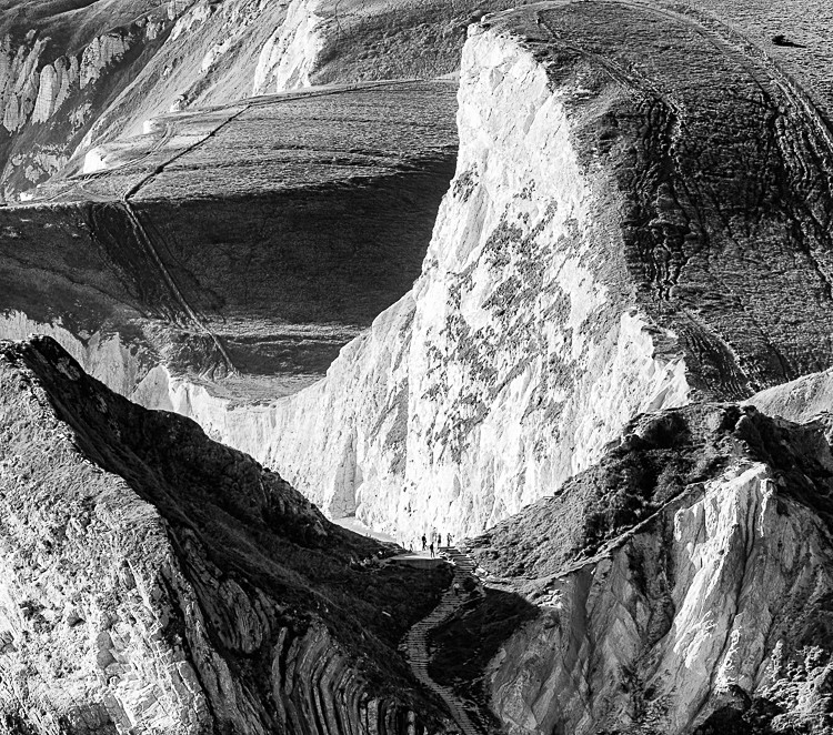 Durdle Door and Bat's Head from Lulworth - Dorset