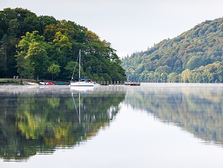 Reflections, Lake Windermere (1) - The Lake District