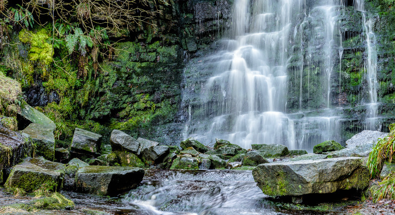 Middle Black Clough waterfall - Other locations
