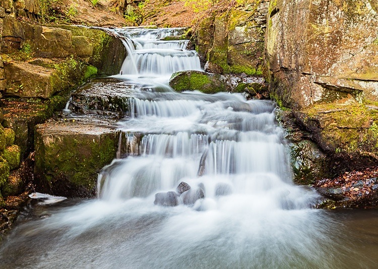 Lumsdale Falls (1) - Peak District