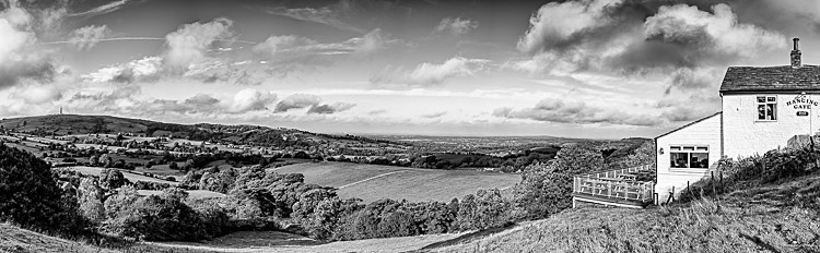 The Hanging Gate panorama - The Hanging Gate