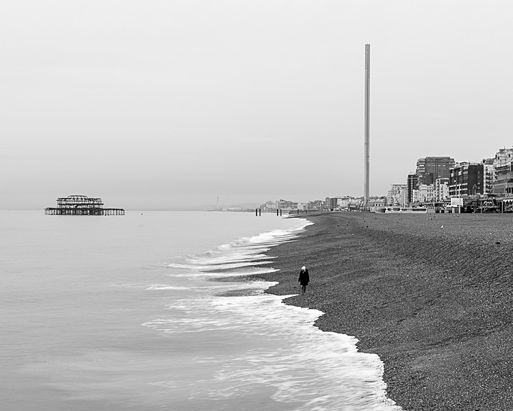 West Pier and the i360, Brighton (1) - Sussex