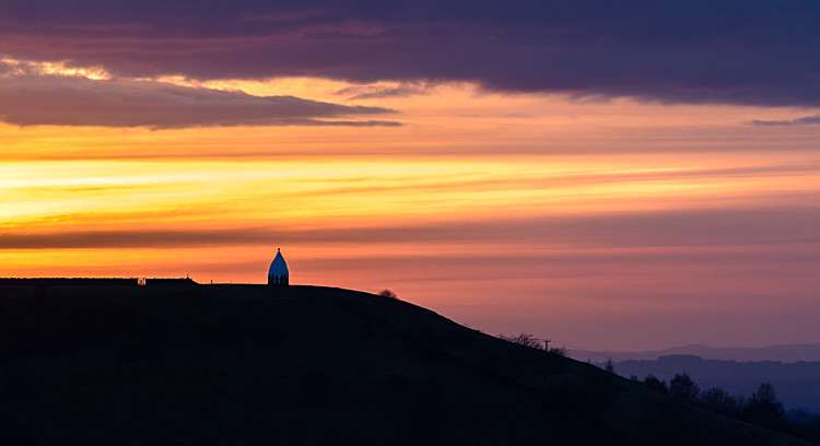 White Nancy silhouette (2) - White Nancy