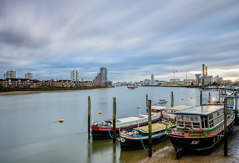 Boats by Battersea Bridge - Other locations
