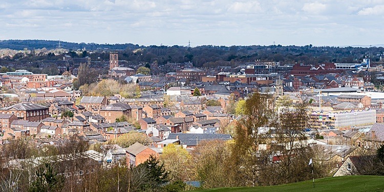 Looking over the 17th from Macclesfield Golf Course (1) - Macclesfield Town