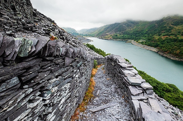 Path from Dinorwic to Llanberis (2) - Wales