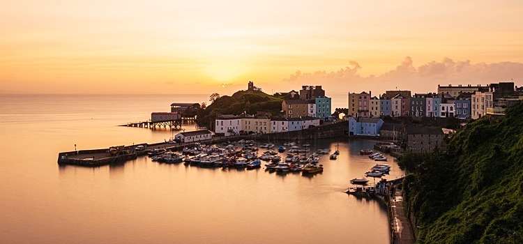 Tenby harbour - Wales