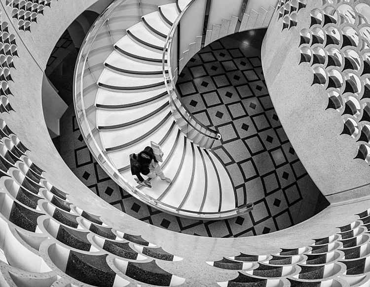 Spiral staircase at Tate Britain - Other locations