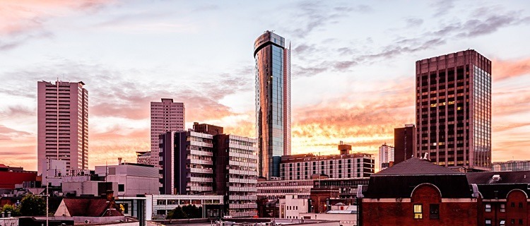 Birmingham sunset - Birmingham