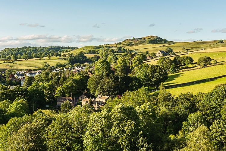 Early evening in Rainow (2) - Other Cheshire Locations
